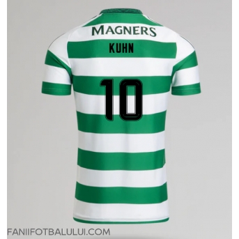 Celtic Nicolas Kuhn #10 Tricou Fotbal Replică 2024-25 Barbati Acasa